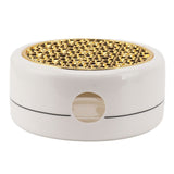 Darrahopens Appliances > Kitchen Appliances > Cooktops & Stoves Ceramic Tea Pot Warmer with 11.8cm Gold Gasket Circular Concave Tea Kettle Heating Base for Home Kitchen Countertops In Australia - Darrahopens