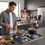 Darrahopens Appliances > Kitchen Appliances > Cooktops & Stoves Devanti 59cm Gas Cooktop 3 Burner Knob Control Stainless Steel Hob Silver In Australia - Darrahopens