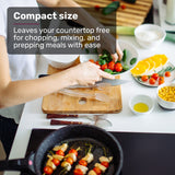 Darrahopens Appliances > Kitchen Appliances > Cooktops & Stoves EUROCHEF Induction Cooktop, 2000W, 9 Heat Levels, Fast Electric Portable Cooker, Touch Controls with Slider
