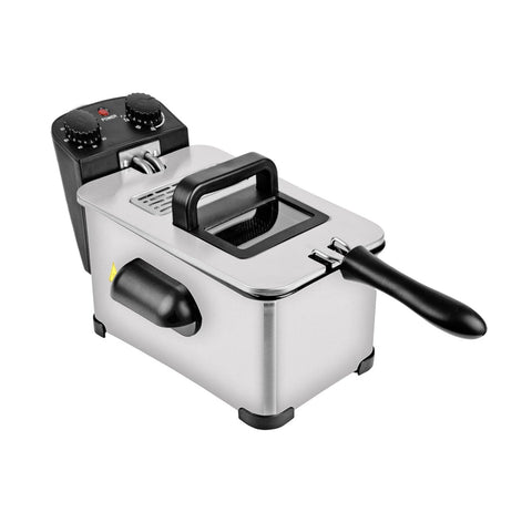 Darrahopens Appliances > Kitchen Appliances > Deep Fryers 3.8L Deep Fryer with Timer Control Knob and Thermal Safety Device