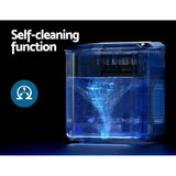 Darrahopens Appliances > Kitchen Appliances Devanti 12kg Ice Maker Machine Portable Ice Cube Tray Bar Countertop 2L Black