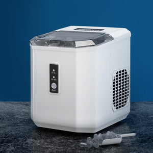 Darrahopens Appliances > Kitchen Appliances Devanti 12kg Ice Maker Machine Portable Ice Cube Tray Bar Countertop 2L Black