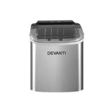 Darrahopens Appliances > Kitchen Appliances Devanti 12kg Ice Maker Machine w/Self Cleaning Portable Ice Cube Tray 2L White