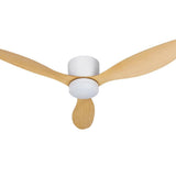Darrahopens Appliances > Kitchen Appliances Devanti 52'' Ceiling Fan DC Motor w/Light w/Remote - Light Wood