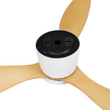 Darrahopens Appliances > Kitchen Appliances Devanti 52'' Ceiling Fan DC Motor w/Light w/Remote - Light Wood