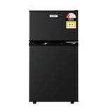 Darrahopens Appliances > Kitchen Appliances Devanti 80L Bar Fridge Mini Freezer Refrigerator Black