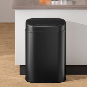 Darrahopens Appliances > Kitchen Appliances Devanti 82L Motion Sensor Bin Rubbish Waste Automatic Trash Can Kitchen Black