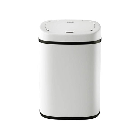 Darrahopens Appliances > Kitchen Appliances Devanti 82L Motion Sensor Bin Rubbish Waste Automatic Trash Can Kitchen White
