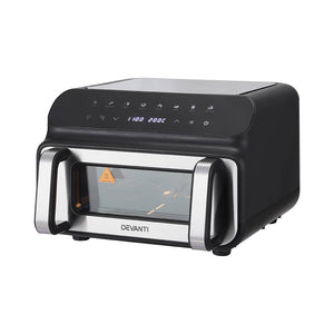 Darrahopens Appliances > Kitchen Appliances Devanti Air Fryer 10L LCD Kitchen Oven
