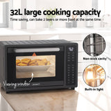 Darrahopens Appliances > Kitchen Appliances Devanti Air Fryer 32L W/ LCD Touch Oven 1700W
