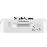 Darrahopens Appliances > Kitchen Appliances Devanti Benchtop Dishwasher 3 Place Bench Top Countertop Dish Washer Cleaner