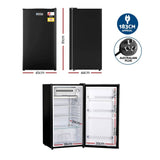 Darrahopens Appliances > Kitchen Appliances Devanti Mini Bar Fridge Portable Office Home Refrigerator Cooler Freezer 95L