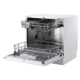 Darrahopens Appliances > Kitchen Appliances > Dishwashers Devanti 8 Place Settings Benchtop Dishwasher White