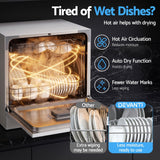 Darrahopens Appliances > Kitchen Appliances > Dishwashers Devanti 8 Place Settings Benchtop Dishwasher White