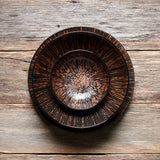 Darrahopens Appliances > Kitchen Appliances > Dishwashers Ramen Bowl 24.5cm Bronze Converging Glaze
