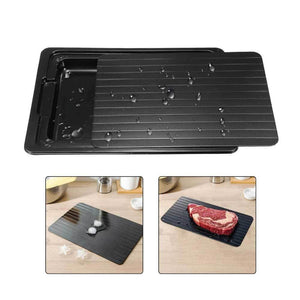 Darrahopens Appliances > Kitchen Appliances Fast Defrosting Meat Tray FDA Approved - Medium Miracle Aluminium Thawing Plate
