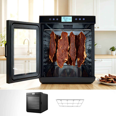 Devanti 10 Trays Food Dehydrator with Stainless Steel Tray