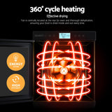 Darrahopens Appliances > Kitchen Appliances > Food Dehydrators Devanti 10 Trays Food Dehydrator with Stainless Steel Tray