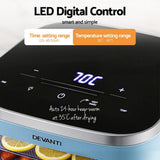 Darrahopens Appliances > Kitchen Appliances > Food Dehydrators Devanti 5 Trays Food Dehydrator Mini Fruit Dryer 500W