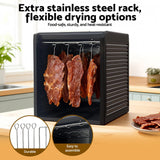 Darrahopens Appliances > Kitchen Appliances > Food Dehydrators Devanti 9 Trays Food Dehydrator with Hanging Stainless Steel Tray
