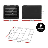 Darrahopens Appliances > Kitchen Appliances > Food Dehydrators Devanti Food Dehydrator 6 Tray Fruit Dryer Jerky Maker With Stainless Steel Rack