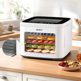 Darrahopens Appliances > Kitchen Appliances > Food Dehydrators Devanti Food Dehydrator Machine 5 Tray Mini Fruit Dryer Maker White