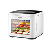 Darrahopens Appliances > Kitchen Appliances > Food Dehydrators Devanti Food Dehydrator Machine 5 Tray Mini Fruit Dryer Maker White