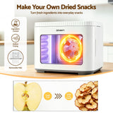 Darrahopens Appliances > Kitchen Appliances > Food Dehydrators Devanti Food Dehydrator Machine 5 Tray Mini Fruit Dryer Maker White