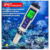 Darrahopens Appliances > Kitchen Appliances > Food Dehydrators PH Meter & TDS Meter Digital Water Tester 5 in 1 Salinity Tester PH Temp EC and TDS Meter,PH Meter for Water with LCD Backlit,Water Testing Kits for Drinking Water,