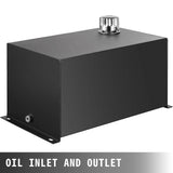 Darrahopens Appliances > Kitchen Appliances > Food Dehydrators VEVOR Hydraulic Fluid Reservoir Tank 10 Gallon Hydraulic Oil Reservoir Hydraulic Steel Tank Reservoir, Hydraulic Oil Tank Reservoir, Hydraulic Reservoir with a Temp Gauge