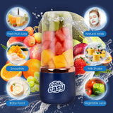 Darrahopens Appliances > Kitchen Appliances > Food Mixers & Blenders 400ml USB-C Rechargeable Portable Juicer with Travel Lid – Personal Blender for Smoothies & Shakes