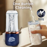 Darrahopens Appliances > Kitchen Appliances > Food Mixers & Blenders 400ml USB-C Rechargeable Portable Juicer with Travel Lid – Personal Blender for Smoothies & Shakes