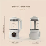 Darrahopens Appliances > Kitchen Appliances > Food Mixers & Blenders Automatic Nut Milk Maker with Rotating Cleaning Brush