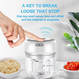 Darrahopens Appliances > Kitchen Appliances > Food Mixers & Blenders Cordless Electric Food Chopper, Mini Food Processor, 250Ml, Easy To Clean And Replace, Durable Electric Blender For