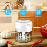 Darrahopens Appliances > Kitchen Appliances > Food Mixers & Blenders Cordless Electric Food Chopper, Mini Food Processor, 250Ml, Easy To Clean And Replace, Durable Electric Blender For