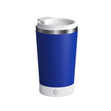 Darrahopens Appliances > Kitchen Appliances > Food Mixers & Blenders Dark Blue 316 Stainless Steel Rechargeable Electric Self-Stirring Mug - 420ml Automatic Mixing Cup with Magnetic Rotor