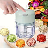 Darrahopens Appliances > Kitchen Appliances > Food Mixers & Blenders PINK Mini Electric Garlic Chopper, Meat Grinder, and Vegetable Chopper, USB Rechargeable Mini Food Blender, Efficient Small Food Processor, Suitable for Ginger, Chili, Fruits, and Meat