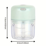 Darrahopens Appliances > Kitchen Appliances > Food Mixers & Blenders PINK Mini Electric Garlic Chopper, Meat Grinder, and Vegetable Chopper, USB Rechargeable Mini Food Blender, Efficient Small Food Processor, Suitable for Ginger, Chili, Fruits, and Meat
