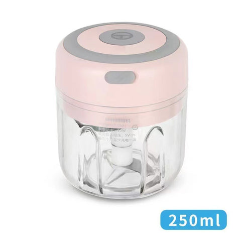 Darrahopens Appliances > Kitchen Appliances > Food Mixers & Blenders PINK Mini Electric Garlic Chopper, Meat Grinder, and Vegetable Chopper, USB Rechargeable Mini Food Blender, Efficient Small Food Processor, Suitable for Ginger, Chili, Fruits, and Meat