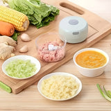Darrahopens Appliances > Kitchen Appliances > Food Mixers & Blenders PINK Mini Electric Garlic Chopper, Meat Grinder, and Vegetable Chopper, USB Rechargeable Mini Food Blender, Efficient Small Food Processor, Suitable for Ginger, Chili, Fruits, and Meat