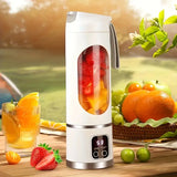 Darrahopens Appliances > Kitchen Appliances > Food Mixers & Blenders Portable USB Electric Blending Cup with 15.21 oz Capacity (1300 mAh / 3.7 V) – Ideal for Smoothies, Whipped Drinks, Travel, and Fitness.