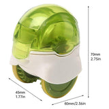 Darrahopens Appliances > Kitchen Appliances > Food Mixers & Blenders Push Garlic Crusher Roller Garlic Presser Slicer Garlic Mincer Kitchen Tool