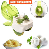 Darrahopens Appliances > Kitchen Appliances > Food Mixers & Blenders Push Garlic Crusher Roller Garlic Presser Slicer Garlic Mincer Kitchen Tool