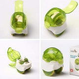 Darrahopens Appliances > Kitchen Appliances > Food Mixers & Blenders Push Garlic Crusher Roller Garlic Presser Slicer Garlic Mincer Kitchen Tool