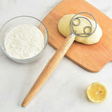 Darrahopens Appliances > Kitchen Appliances > Food Mixers & Blenders Set of 2 Bread Dough Whisks - Danish Dough Mixer Hand Stirrer
