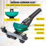 Darrahopens Appliances > Kitchen Appliances > Food Mixers & Blenders VEVOR Copper Pipe Bender HVAC Refrigeration Ratcheting Tube Bender 1/4" to 7/8"