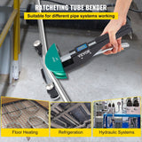 Darrahopens Appliances > Kitchen Appliances > Food Mixers & Blenders VEVOR Copper Pipe Bender HVAC Refrigeration Ratcheting Tube Bender 1/4" to 7/8"