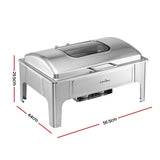 Darrahopens Appliances > Kitchen Appliances > Food Warmers & Chafing Dishes 5-Star Chef 9L Chafing Dish Buffet Warmer Food Warmer Catering Server In Australia - Darrahopens