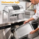 Darrahopens Appliances > Kitchen Appliances > Food Warmers & Chafing Dishes 5 Star Chef 9L Chafing Dish Buffet Warmer Food Warmer Catering Server In Australia - Darrahopens