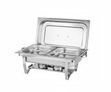 Darrahopens Appliances > Kitchen Appliances > Food Warmers & Chafing Dishes Chafing Dish Food Warmer Stove 11L 2 Compartment
